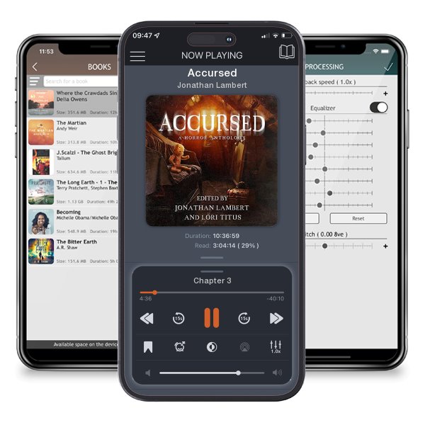 Download fo free audiobook Accursed by Jonathan Lambert and listen anywhere on your iOS devices in the ListenBook app.