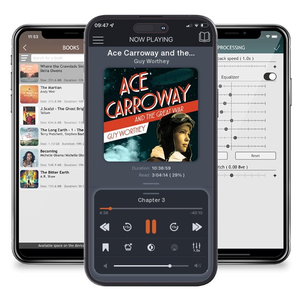 Download fo free audiobook Ace Carroway and the Great War by Guy Worthey and listen anywhere on your iOS devices in the ListenBook app.