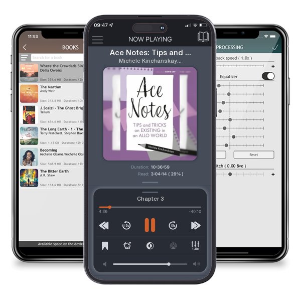 Download fo free audiobook Ace Notes: Tips and Tricks on Existing in an Allo World by Michele Kirichanskaya and Ashley Masog and listen anywhere on your iOS devices in the ListenBook app.