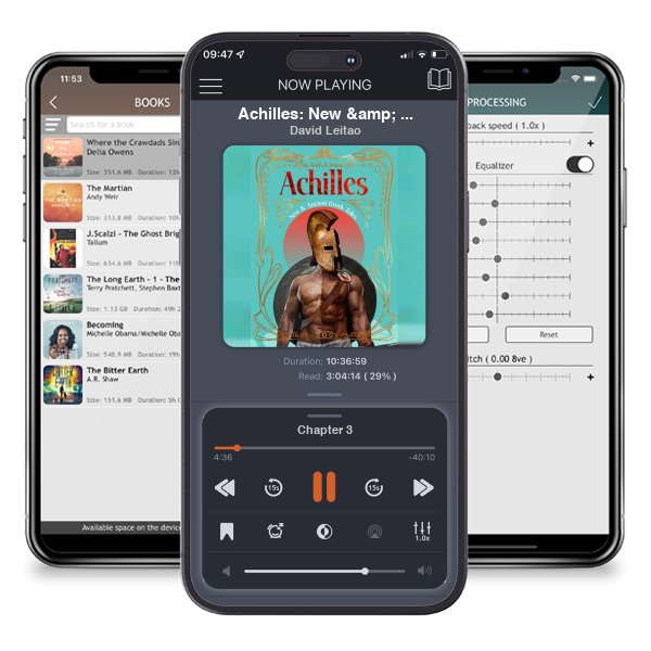 Download fo free audiobook Achilles: New & Ancient Greek Tales - Myths, Gods & Immortals by David Leitao and listen anywhere on your iOS devices in the ListenBook app.