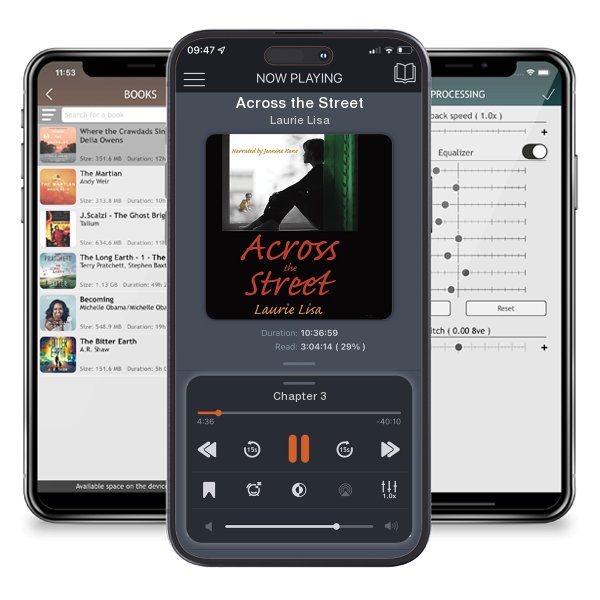 Download fo free audiobook Across the Street by Laurie Lisa and listen anywhere on your iOS devices in the ListenBook app.