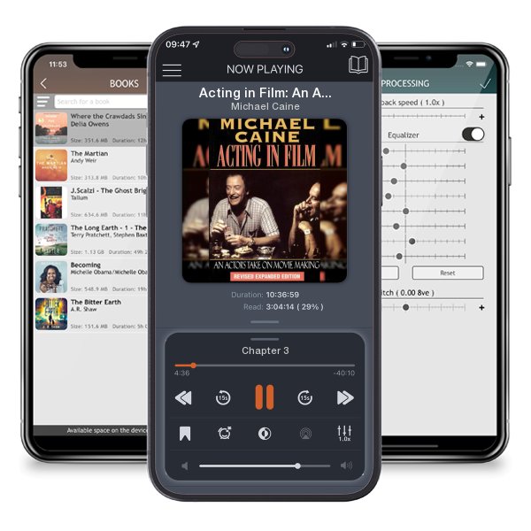 Download fo free audiobook Acting in Film: An Actor's Take on Movie Making (Applause Acting) by Michael Caine and listen anywhere on your iOS devices in the ListenBook app.
