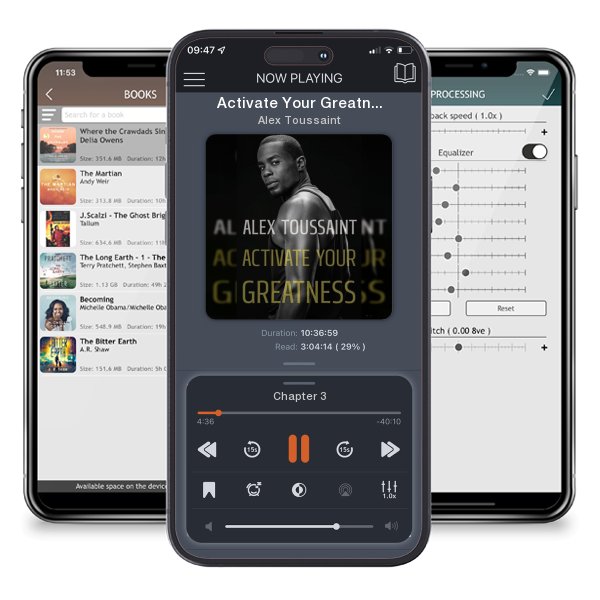 Download fo free audiobook Activate Your Greatness by Alex Toussaint and listen anywhere on your iOS devices in the ListenBook app.