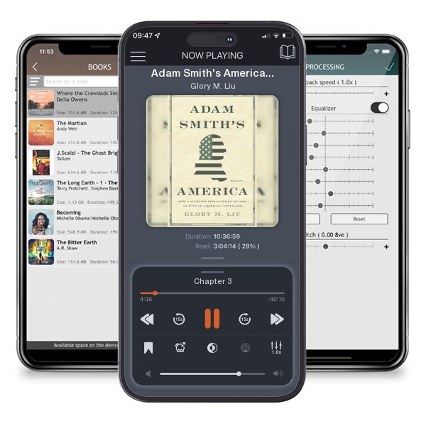 Download fo free audiobook Adam Smith's America: How a Scottish Philosopher Became an... by Glory M. Liu and listen anywhere on your iOS devices in the ListenBook app.