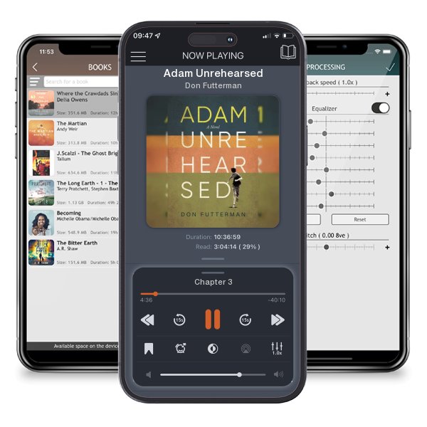 Download fo free audiobook Adam Unrehearsed by Don Futterman and listen anywhere on your iOS devices in the ListenBook app.