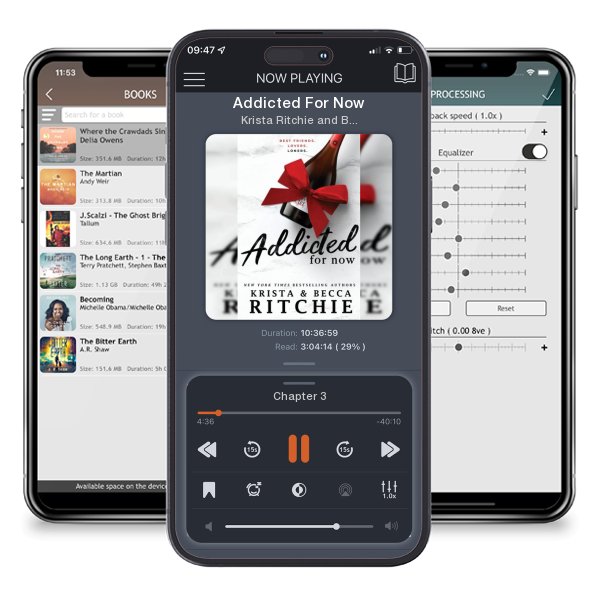 Download fo free audiobook Addicted For Now by Krista Ritchie and Becca Ritchie and listen anywhere on your iOS devices in the ListenBook app.