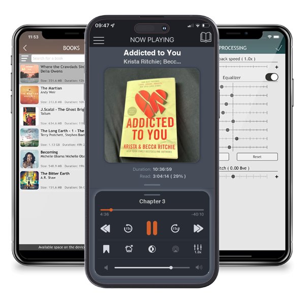 Download fo free audiobook Addicted to You by Krista Ritchie; Becca Ritchie and listen anywhere on your iOS devices in the ListenBook app.