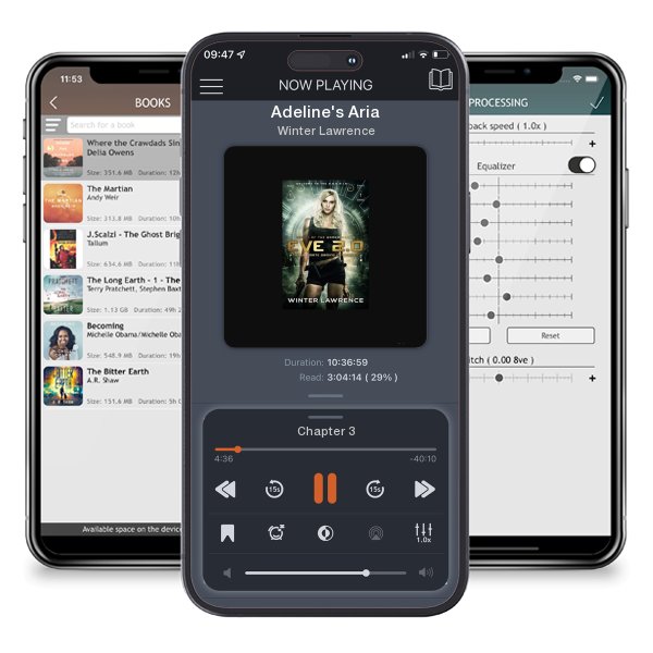 Download fo free audiobook Adeline's Aria by Winter Lawrence and listen anywhere on your iOS devices in the ListenBook app.