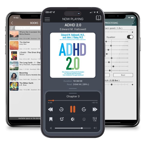 Download fo free audiobook ADHD 2.0 by Edward M. Hallowell and listen anywhere on your iOS devices in the ListenBook app.