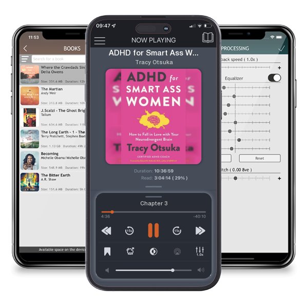 Download fo free audiobook ADHD for Smart Ass Women: How to Fall in Love with Your... by Tracy Otsuka and listen anywhere on your iOS devices in the ListenBook app.