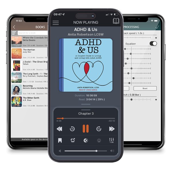Download fo free audiobook ADHD & Us by Anita Robertson LCSW and listen anywhere on your iOS devices in the ListenBook app.
