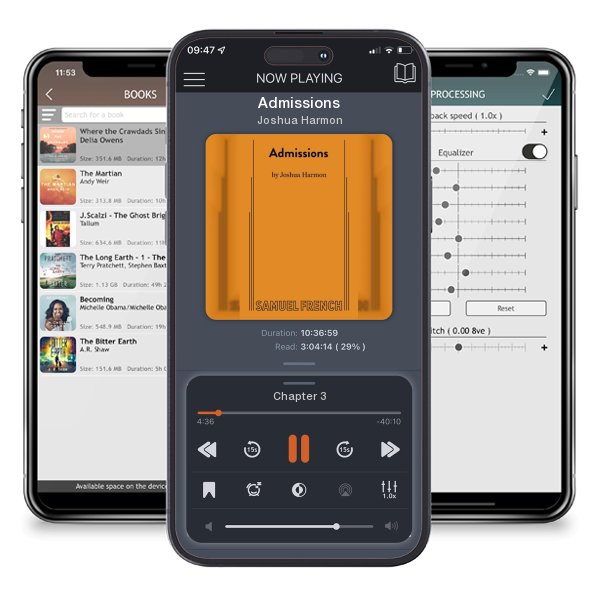 Download fo free audiobook Admissions by Joshua Harmon and listen anywhere on your iOS devices in the ListenBook app.