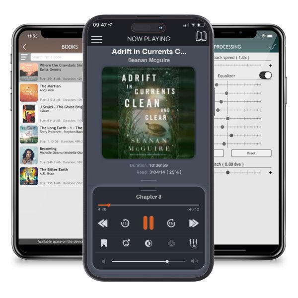 Download fo free audiobook Adrift in Currents Clean and Clear (Wayward Children #10) by Seanan Mcguire and listen anywhere on your iOS devices in the ListenBook app.