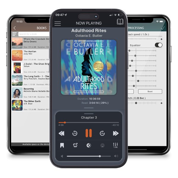 Download fo free audiobook Adulthood Rites by Octavia E. Butler and listen anywhere on your iOS devices in the ListenBook app.