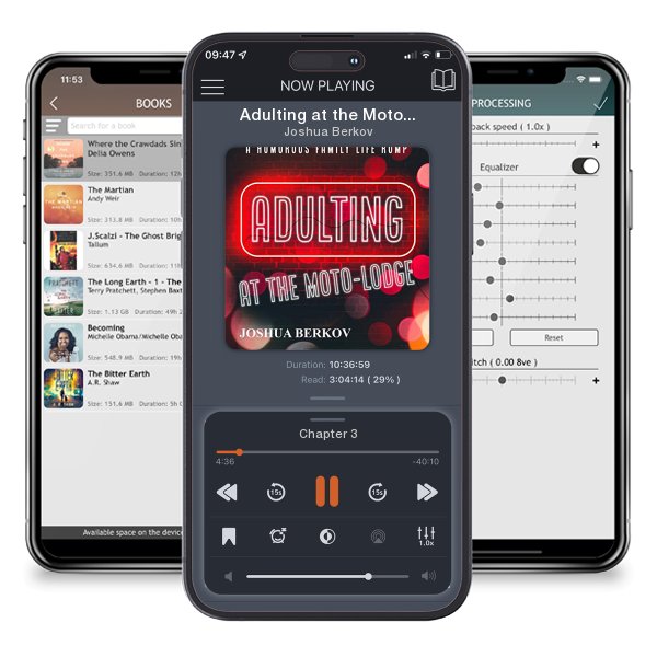 Download fo free audiobook Adulting at the Moto-Lodge by Joshua Berkov and listen anywhere on your iOS devices in the ListenBook app.