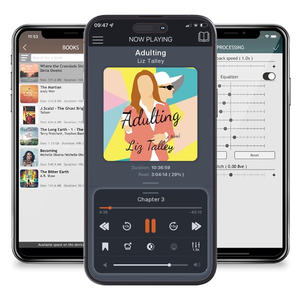 Download fo free audiobook Adulting by Liz Talley and listen anywhere on your iOS devices in the ListenBook app.