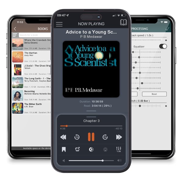 Download fo free audiobook Advice to a Young Scientist (Revised) by P B Medawar and listen anywhere on your iOS devices in the ListenBook app.