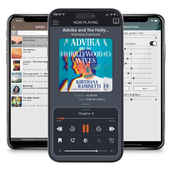 Download fo free audiobook Advika and the Hollywood Wives by Kirthana Ramisetti and listen anywhere on your iOS devices in the ListenBook app.