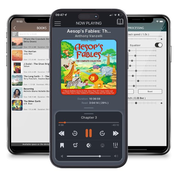 Download fo free audiobook Aesop’s Fables: The Complete Collection by Anthony Vanzelli and listen anywhere on your iOS devices in the ListenBook app.