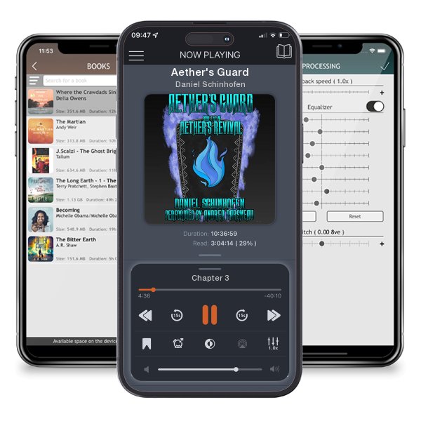 Download fo free audiobook Aether's Guard by Daniel Schinhofen and listen anywhere on your iOS devices in the ListenBook app.