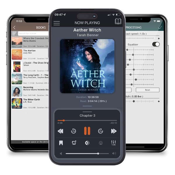 Download fo free audiobook Aether Witch by Tarah Benner and listen anywhere on your iOS devices in the ListenBook app.