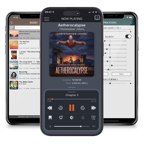 Download fo free audiobook Aetherocalypse by Christopher Johns and listen anywhere on your iOS devices in the ListenBook app.