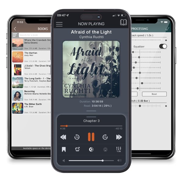 Download fo free audiobook Afraid of the Light by Cynthia Ruchti and listen anywhere on your iOS devices in the ListenBook app.