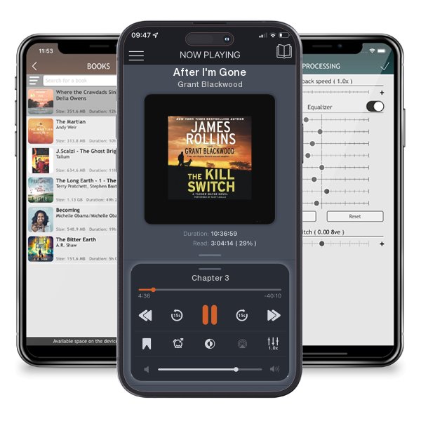 Download fo free audiobook After I'm Gone by Grant Blackwood and listen anywhere on your iOS devices in the ListenBook app.