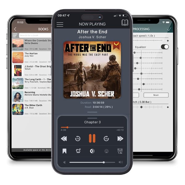 Download fo free audiobook After the End by Joshua V. Scher and listen anywhere on your iOS devices in the ListenBook app.