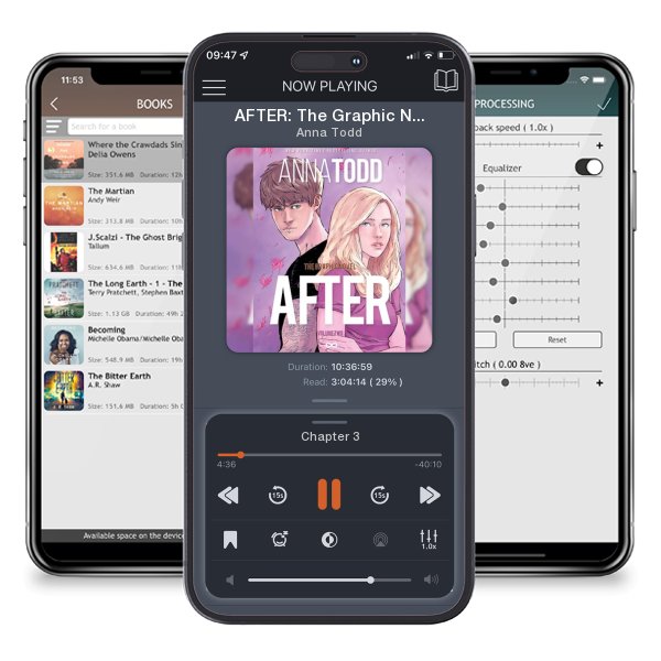 Download fo free audiobook AFTER: The Graphic Novel (Volume Two) by Anna Todd and listen anywhere on your iOS devices in the ListenBook app.