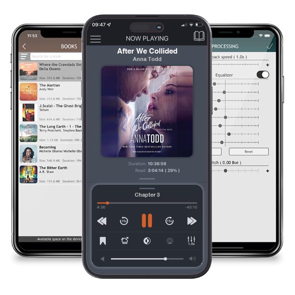 Download fo free audiobook After We Collided by Anna Todd and listen anywhere on your iOS devices in the ListenBook app.