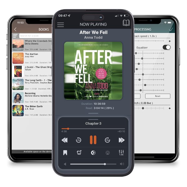 Download fo free audiobook After We Fell by Anna Todd and listen anywhere on your iOS devices in the ListenBook app.