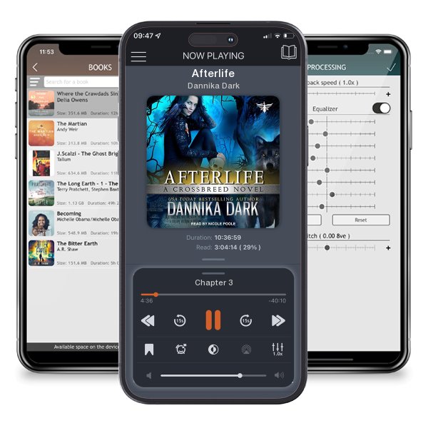 Download fo free audiobook Afterlife by Dannika Dark and listen anywhere on your iOS devices in the ListenBook app.