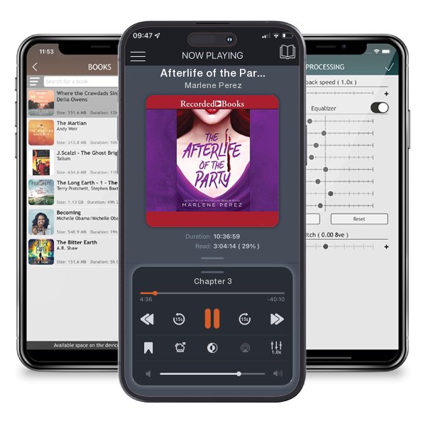 Download fo free audiobook Afterlife of the Party by Marlene Perez and listen anywhere on your iOS devices in the ListenBook app.