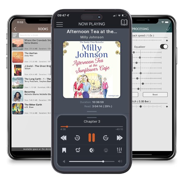 Download fo free audiobook Afternoon Tea at the Sunflower Café by Milly Johnson and listen anywhere on your iOS devices in the ListenBook app.