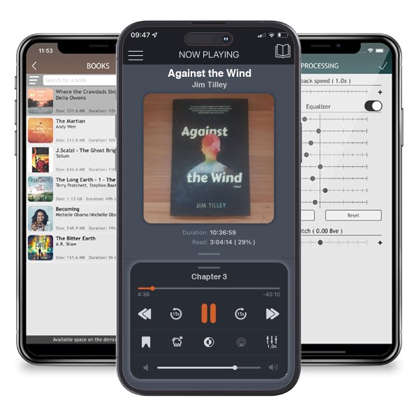 Download fo free audiobook Against the Wind by Jim Tilley and listen anywhere on your iOS devices in the ListenBook app.