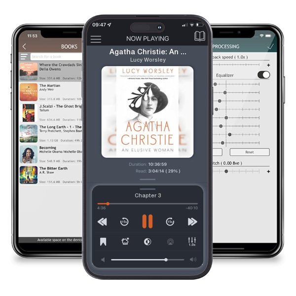 Download fo free audiobook Agatha Christie: An Elusive Woman by Lucy Worsley and listen anywhere on your iOS devices in the ListenBook app.