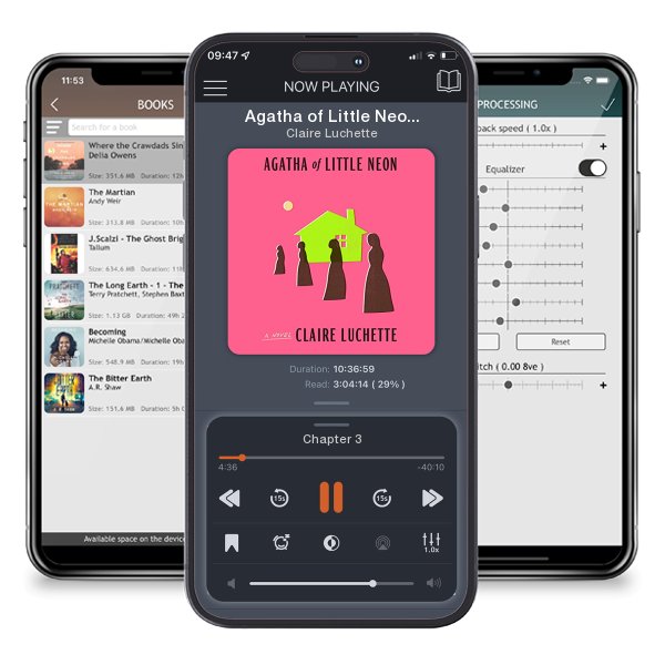 Download fo free audiobook Agatha of Little Neon by Claire Luchette and listen anywhere on your iOS devices in the ListenBook app.