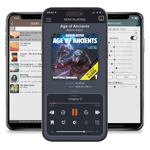 Download fo free audiobook Age of Ancients by Aaron Oster and listen anywhere on your iOS devices in the ListenBook app.