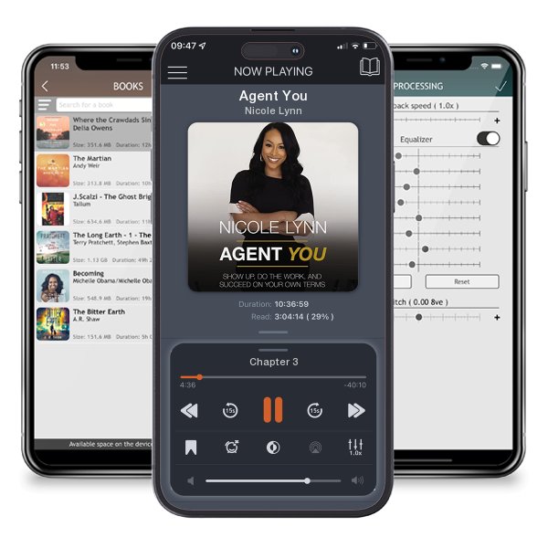Download fo free audiobook Agent You by Nicole Lynn and listen anywhere on your iOS devices in the ListenBook app.