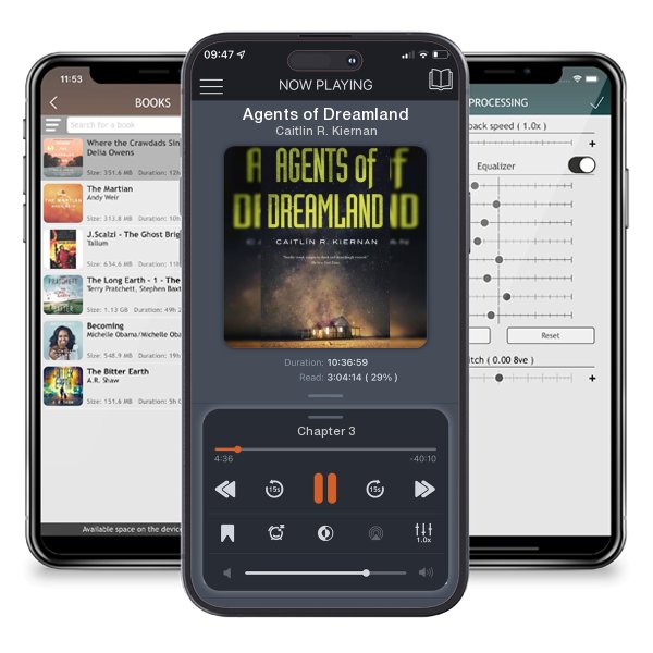 Download fo free audiobook Agents of Dreamland by Caitlin R. Kiernan and listen anywhere on your iOS devices in the ListenBook app.