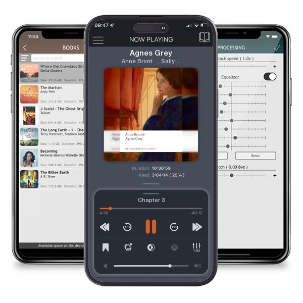 Download fo free audiobook Agnes Grey by Anne Brontë, Sally Shuttleworth, et al. and listen anywhere on your iOS devices in the ListenBook app.