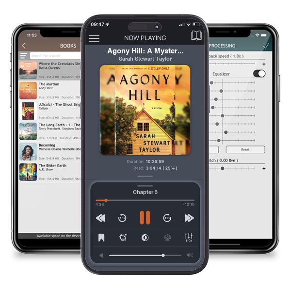 Download fo free audiobook Agony Hill: A Mystery by Sarah Stewart Taylor and listen anywhere on your iOS devices in the ListenBook app.