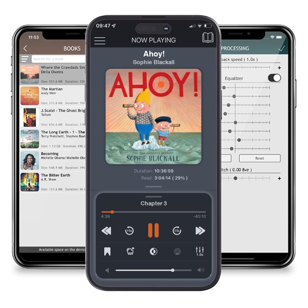 Download fo free audiobook Ahoy! by Sophie Blackall and listen anywhere on your iOS devices in the ListenBook app.