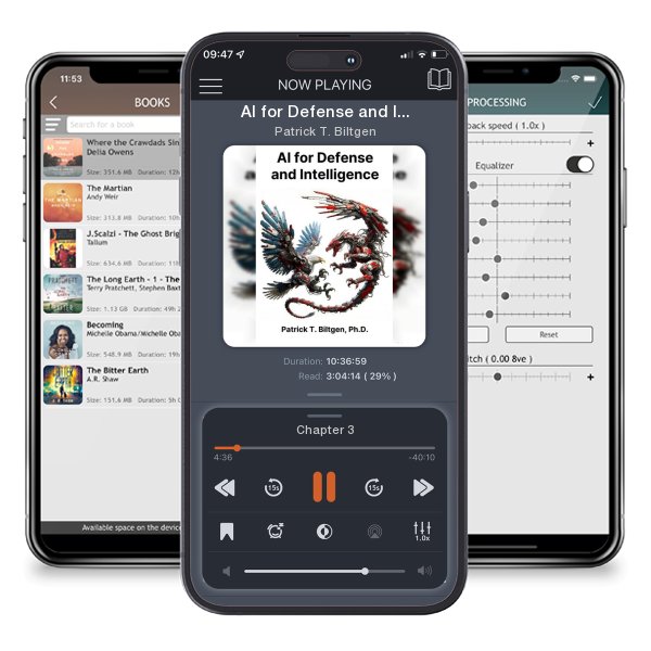 Download fo free audiobook AI for Defense and Intelligence by Patrick T. Biltgen and listen anywhere on your iOS devices in the ListenBook app.