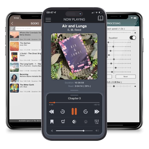 Download fo free audiobook Air and Lungs by E. M. Reed and listen anywhere on your iOS devices in the ListenBook app.