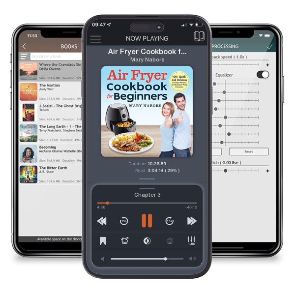 Download fo free audiobook Air Fryer Cookbook for Beginners by Mary Nabors and listen anywhere on your iOS devices in the ListenBook app.
