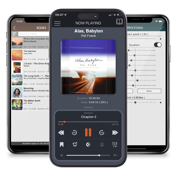 Download fo free audiobook Alas, Babylon by Pat Frank and listen anywhere on your iOS devices in the ListenBook app.