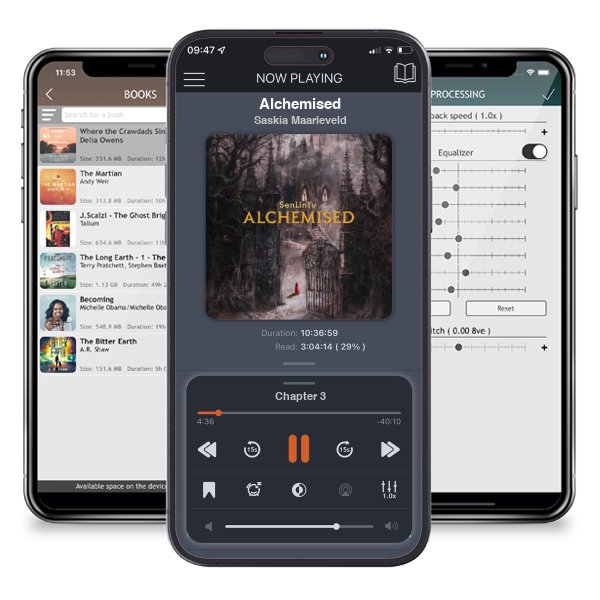 Download fo free audiobook Alchemised by Saskia Maarleveld and listen anywhere on your iOS devices in the ListenBook app.