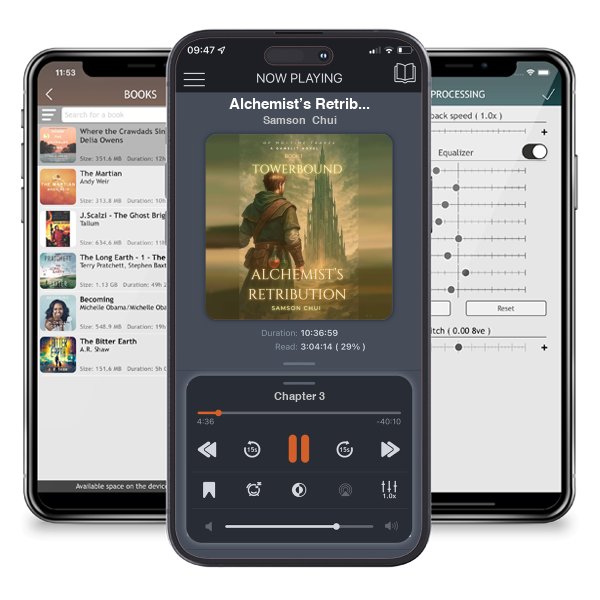 Download fo free audiobook Alchemist’s Retribution (Towerbound (LITRPG + REGRESSOR + OPMC) Book 1) by Samson Chui and listen anywhere on your iOS devices in the ListenBook app.
